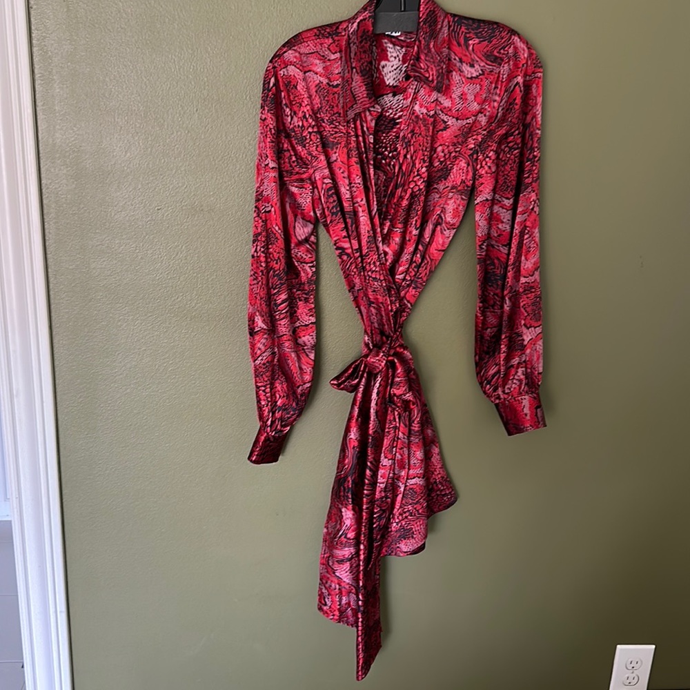 Ganni silk dress